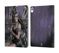 Head Case Designs Officially Licensed Anne Stokes Lost Love Dark Hearts Leather Wallet Case Compatible With Apple iPad Air 13 2024/2025