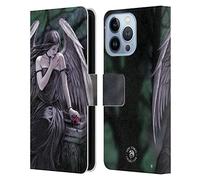Head Case Designs Officially Licensed Anne Stokes Lost Soul Angels Leather Wallet Case Compatible With Apple iPhone 13 Pro