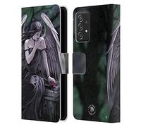 Head Case Designs Officially Licensed Anne Stokes Lost Soul Angels Leather Wallet Case Compatible With Samsung Galaxy A53 5G (2022)