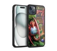 Head Case Designs Officially Licensed Anne Stokes Magical Arrival Yule Gel Armour Case [Military Grade Protection] Compatible With Apple iPhone 15 Plus