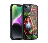 Head Case Designs Officially Licensed Anne Stokes Magical Arrival Yule Gel Armour Case [Military Grade Protection] Compatible With Apple iPhone 14 Plus