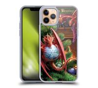 Head Case Designs Officially Licensed Anne Stokes Magical Arrival Yule Gel Case [Military Grade Protection] Compatible With Apple iPhone 11 Pro