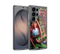Head Case Designs Officially Licensed Anne Stokes Magical Arrival Yule Gel Case [Military Grade Protection] Compatible With Samsung Galaxy S26 Ultra