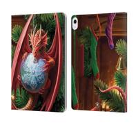 Head Case Designs Officially Licensed Anne Stokes Magical Arrival Yule Leather Wallet Case Compatible With Apple iPad Air 13 2024/2025