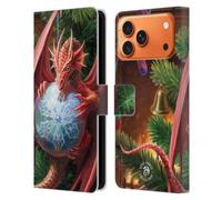 Head Case Designs Officially Licensed Anne Stokes Magical Arrival Yule Leather Wallet Case Compatible With Apple iPhone 17 Pro Max