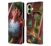 Head Case Designs Officially Licensed Anne Stokes Magical Arrival Yule Leather Wallet Case Compatible With Apple iPhone 17