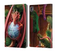 Head Case Designs Officially Licensed Anne Stokes Magical Arrival Yule Leather Wallet Case Compatible With Apple iPad Pro 11 M4 2024