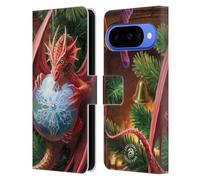 Head Case Designs Officially Licensed Anne Stokes Magical Arrival Yule Leather Wallet Case Compatible With Google Pixel 10