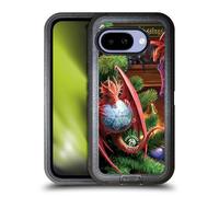 Head Case Designs Officially Licensed Anne Stokes Magical Arrival Yule Ultra-Armoured Shockproof Case [Military Grade Protection] Compatible With Google Pixel 9A