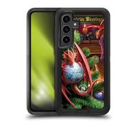 Head Case Designs Officially Licensed Anne Stokes Magical Arrival Yule Ultra-Armoured Shockproof Case [Military Grade Protection] Compatible With Samsung Galaxy S24+ 5G