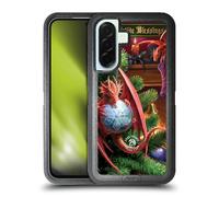 Head Case Designs Officially Licensed Anne Stokes Magical Arrival Yule Ultra-Armoured Shockproof Case [Military Grade Protection] Compatible With Samsung Galaxy A36 5G