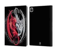 Head Case Designs Officially Licensed Anne Stokes Merlin's Dragons Mix Fantasy Art Leather Wallet Case Compatible With Apple iPad Pro 12.9 2020/2021/2022