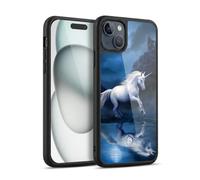 Head Case Designs Officially Licensed Anne Stokes Moonlight Unicorn Mythical Creatures Gel Armour Case [Military Grade Protection] Compatible With Apple iPhone 15 Plus