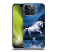 Head Case Designs Officially Licensed Anne Stokes Moonlight Unicorn Mythical Creatures Gel Case [Military Grade Protection] Compatible with Apple iPhone 15 Pro Max and Compatible with MagSafe