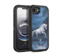 Head Case Designs Officially Licensed Anne Stokes Moonlight Unicorn Mythical Creatures Ultra-Armoured Shockproof Case [Military Grade Protection] Compatible With Apple iPhone 16e / iPhone 17e