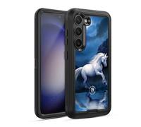 Head Case Designs Officially Licensed Anne Stokes Moonlight Unicorn Mythical Creatures Ultra-Armoured Shockproof Case [Military Grade Protection] Compatible With Samsung Galaxy S23 5G