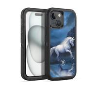 Head Case Designs Officially Licensed Anne Stokes Moonlight Unicorn Mythical Creatures Ultra-Armoured Shockproof Case [Military Grade Protection] Compatible With Apple iPhone 15