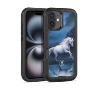 Head Case Designs Officially Licensed Anne Stokes Moonlight Unicorn Mythical Creatures Ultra-Armoured Shockproof Case [Military Grade Protection] Compatible With Apple iPhone 16
