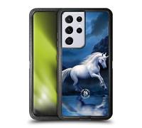 Head Case Designs Officially Licensed Anne Stokes Moonlight Unicorn Mythical Creatures Ultra-Armoured Shockproof Case [Military Grade Protection] Compatible With Samsung Galaxy S21 Ultra 5G