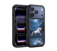 Head Case Designs Officially Licensed Anne Stokes Moonlight Unicorn Mythical Creatures Ultra-Armoured Shockproof Case [Military Grade Protection] Compatible With Apple iPhone 17 Pro Max