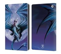 Head Case Designs Officially Licensed Anne Stokes Moonstone Dragons 3 Leather Wallet Case Compatible With Fire HD 8/Fire HD 8 Plus 2020