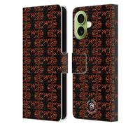 Head Case Designs Officially Licensed Anne Stokes Motif Dragon Pattern Fire Tribal Leather Wallet Case Compatible With Apple iPhone 17