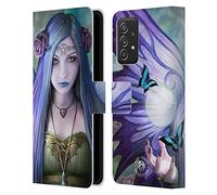 Head Case Designs Officially Licensed Anne Stokes Mystic Aura Fairies Leather Wallet Case Compatible With Samsung Galaxy A53 5G (2022)