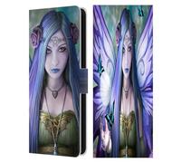 Head Case Designs Officially Licensed Anne Stokes Mystic Aura Fairies Leather Wallet Case Compatible With Samsung Galaxy S25 FE