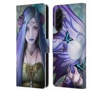 Head Case Designs Officially Licensed Anne Stokes Mystic Aura Fairies Leather Wallet Case Compatible With Samsung Galaxy A36 5G