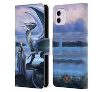 Head Case Designs Officially Licensed Anne Stokes New Horizons Dragon Friendship Leather Wallet Case Compatible With Apple iPhone 11