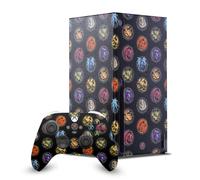 Head Case Designs Officially Licensed Anne Stokes Pattern Of Dragons Dragons Of The Sabbats Game Console Wrap and Game Controller Skin Bundle Compatible With Xbox Series X