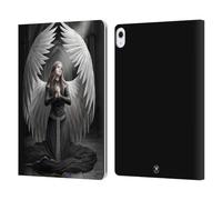 Head Case Designs Officially Licensed Anne Stokes Prayer For The Fallen Angels Leather Wallet Case Compatible With Apple iPad Air 13 2024/2025
