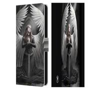 Head Case Designs Officially Licensed Anne Stokes Prayer For The Fallen Angels Leather Wallet Case Compatible With Samsung Galaxy S25 FE