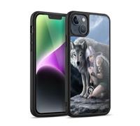 Head Case Designs Officially Licensed Anne Stokes Protector Wolves Gel Armour Case [Military Grade Protection] Compatible With Apple iPhone 14 Plus