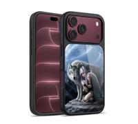 Head Case Designs Officially Licensed Anne Stokes Protector Wolves Gel Armour Case [Military Grade Protection] Compatible With Apple iPhone 18 Pro