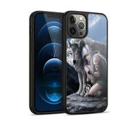 Head Case Designs Officially Licensed Anne Stokes Protector Wolves Gel Armour Case [Military Grade Protection] Compatible With Apple iPhone 12 Pro Max