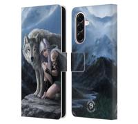 Head Case Designs Officially Licensed Anne Stokes Protector Wolves Leather Wallet Case Compatible With Samsung Galaxy A56 5G