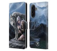 Head Case Designs Officially Licensed Anne Stokes Protector Wolves Leather Wallet Case Compatible With Samsung Galaxy A17 4G / 5G