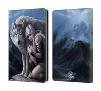 Head Case Designs Officially Licensed Anne Stokes Protector Wolves Leather Wallet Case Compatible With Amazon Kindle Paperwhite 6