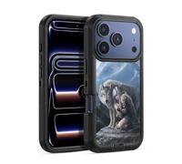 Head Case Designs Officially Licensed Anne Stokes Protector Wolves Ultra-Armoured Shockproof Case [Military Grade Protection] Compatible With Apple iPhone 17 Pro
