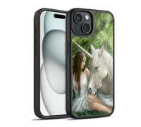 Head Case Designs Officially Licensed Anne Stokes Pure Heart Mythical Creatures Gel Armour Case [Military Grade Protection] Compatible With Apple iPhone 15