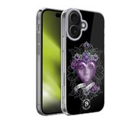 Head Case Designs Officially Licensed Anne Stokes Purple Dark Hearts Gel Case [Military Grade Protection] Compatible With Apple iPhone 17