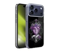 Head Case Designs Officially Licensed Anne Stokes Purple Dark Hearts Gel Case [Military Grade Protection] Compatible With Apple iPhone 17 Pro Max