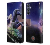 Head Case Designs Officially Licensed Anne Stokes Rainbow Magic Mix Fantasy Art Leather Wallet Case Compatible With Samsung Galaxy A15