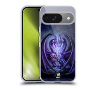 Head Case Designs Officially Licensed Anne Stokes Raising Dragons Fantasy Collection Gel Case [Military Grade Protection] Compatible With Google Pixel 9 / Pixel 9 Pro