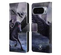 Head Case Designs Officially Licensed Anne Stokes Real of Darkness Mythical Creatures Leather Wallet Case Compatible With Google Pixel 10 Pro XL