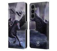 Head Case Designs Officially Licensed Anne Stokes Real of Darkness Mythical Creatures Leather Wallet Case Compatible With Samsung Galaxy S26 Plus