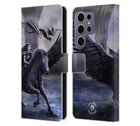 Head Case Designs Officially Licensed Anne Stokes Real of Darkness Mythical Creatures Leather Wallet Case Compatible with Samsung Galaxy S25 Ultra