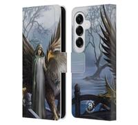 Head Case Designs Officially Licensed Anne Stokes Realm of Tranquility Mythical Creatures Leather Wallet Case Compatible With Samsung Galaxy S26