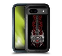 Head Case Designs Officially Licensed Anne Stokes Rock God Guitar Tribal Ultra-Armoured Shockproof Case [Military Grade Protection] Compatible With Google Pixel 8a